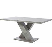 Dorel Home Ali Table Cement Look160x90x76cm - Grey