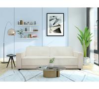 Dorel Home Allie 3 Seaters Sofabed Cream Corduroy - White