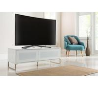 Dorel Home Alphason Helium Tv-Stand With 1 Door & 1 Flap White, 1200mm
