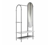 Dorel Home Furnishings Anastasia Valet Dove Gray