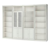 Dorel Anita Wall Unit 5 White Lacquer