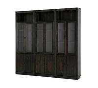 Dorel Home Anita Wall Unit 8 honey lacquer - Brown