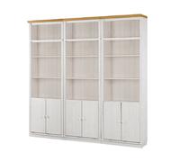 Dorel Home Anita Wall Unit B in white honey - White