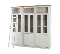 Dorel Home Anita Wall Unit C in white honey - White
