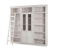 Dorel Home Anita Wall Unit D in White Lacquer - White