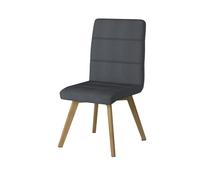 Solstice Mimas Fabric Chair - Grey, Grey