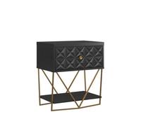 Dorel Home Blair 1 Drawer Side Table In Black