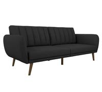 Dorel Home Brittany Sofa Bed in Dark Grey Fabric - Grey