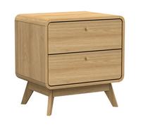 Dorel Loft24 Cassie Nightstand Oak, Brown