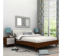 Dorel Loft24 Cassie Nightstand Walnutwhite, Multi