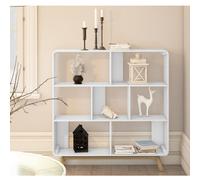 Dorel Home Cassie Display Unit White Honey