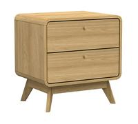 Dorel Loft24 Cassie Nightstand Oak, Brown