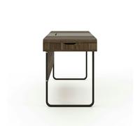 Dorel Home Dorset desk colombian in walnut / dark grey