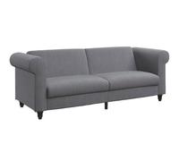 Dorel Home Felix 3 Seaters Sofabed In Corduroy Grey