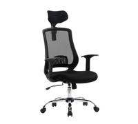 Alphason Florida Mesh High Back Chair - Black