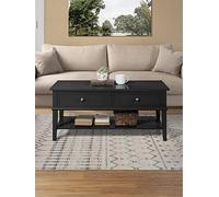 Dorel Home Franklin 2 Drawer Coffee Table In Black