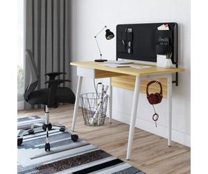 Dorel Home Freemont Office Writing Desk In White