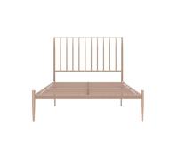Dorel Home Giulia Modern Metal Bed Millennial Pink - Double