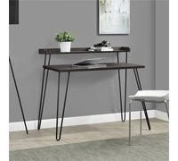 Dorel Haven Retro Desk with Riser - Espresso