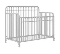 Dorel Home Ivy 3in1 Convertible Cotbed Metal Grey