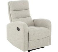 Dorel Home Lugo Recliner With Manual Function In Natural Linen Look