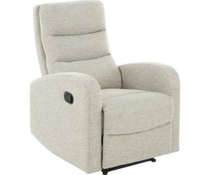 Dorel Home Lugo Recliner With Manual Function In Natural Linen Look