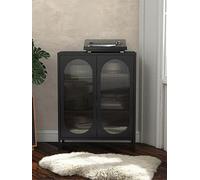 Dorel Home Luna Accent Storage Cabinet Black