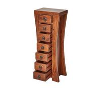 Dorel Home Mahar Chest with 7 drawers in Brown - Brown