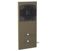 Dorel Home Mercury With 2 Shelves In Raw Mdf With Bracket
