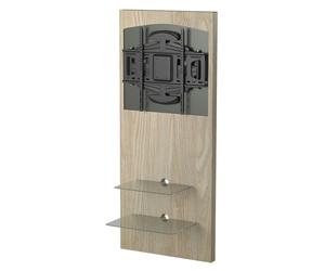 Dorel Home Mercury with 2 Shelves Light Oak with bracket - Brown