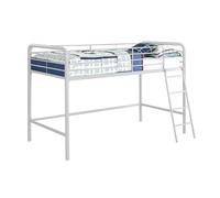 Dorel Home Midsleeper Bunk Bed White - Single