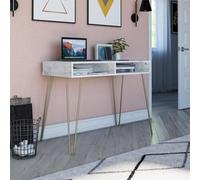 Dorel Novogratz Athena Computer Desk, Mid-Century Modern Design, none