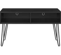 DOREL HOME Owen Retro 1748296COMUK 1067 mm TV Stand for up to 42" TVs Black Oak, Black