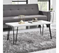 Dorel Home Owen Retro Coffee Table In White