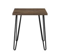 Dorel Owen Retro End Table Walnut, Brown