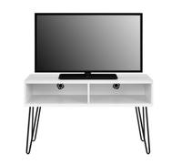 Dorel Home Owen Retro Tv-Stand With Storage In White