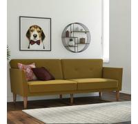 Novogratz Ng Regal Sofa Bed Mustard Linen, Yellow