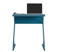 Novogratz Ng Regal Accent Table/Laptop Desk Blue, Blue