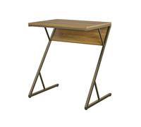 Novogratz Ng Regal Accent Table/Laptop Desk Walnut, Brown