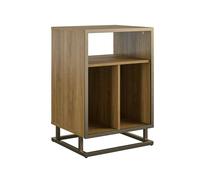 Dorel Home Regal Turntable Stand Walnut Look - Brown