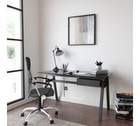 Dorel Home Richmond Office Writing Desk In Grey