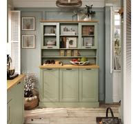 Dorel Home Teramo Buffet 3 Doors Greenstained Wax