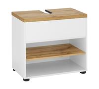 Dorel Home Thessa Sink Cabinet 60 1FL WhiteOak60x35x57cm - White