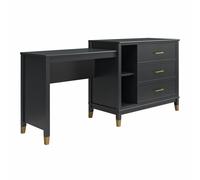 Dorel Home Westerleigh 3-in-1 Media Dresser Black - Black