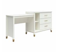 Dorel Home Westerleigh 3-in-1 Media Dresser White - White