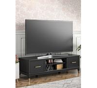 Dorel Home Westerleigh Tv Stand Black/Gold
