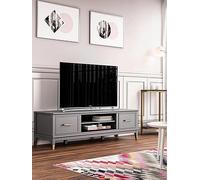 Dorel Home Westerleigh Tv-Stand With Doors In Graphite Grey