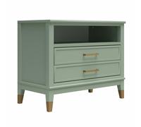 Dorel Home Westerleigh Wide Nightstand Pale Green - Green