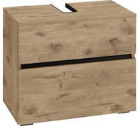 Dorel Home Wisla Sink Cabinet 60cm with 1Flap / 1Drawer - Brown