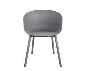 Dorel Home York xl Dining Chair in Charcoal - 2 pieces - Grey